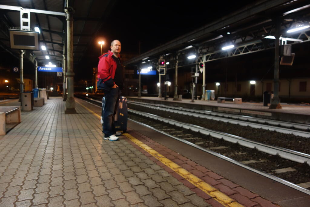 Anden estación Arezzo
