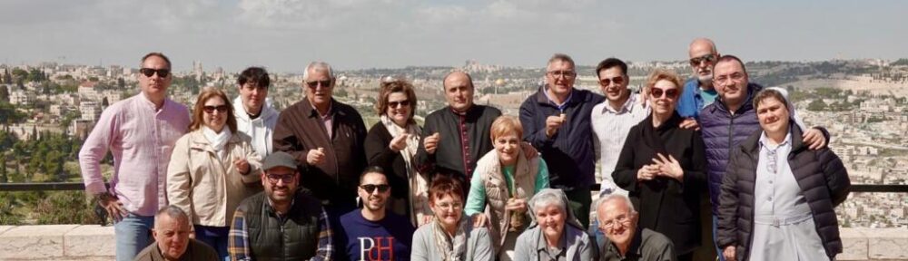 Peregrinos en Jerusalén